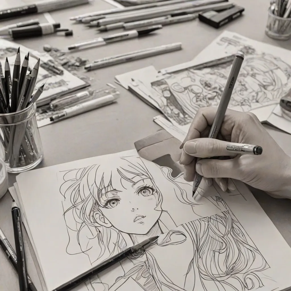 jak rysować mangę – podstawy stylu i techniki tworzenia postaci