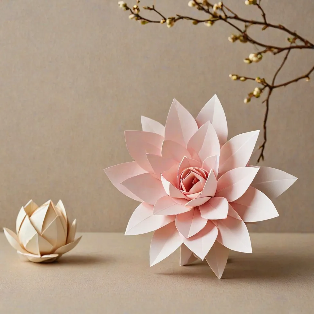 Kwiaty z papieru origami: Jak stworzyć piękne papierowe kwiaty krok po kroku