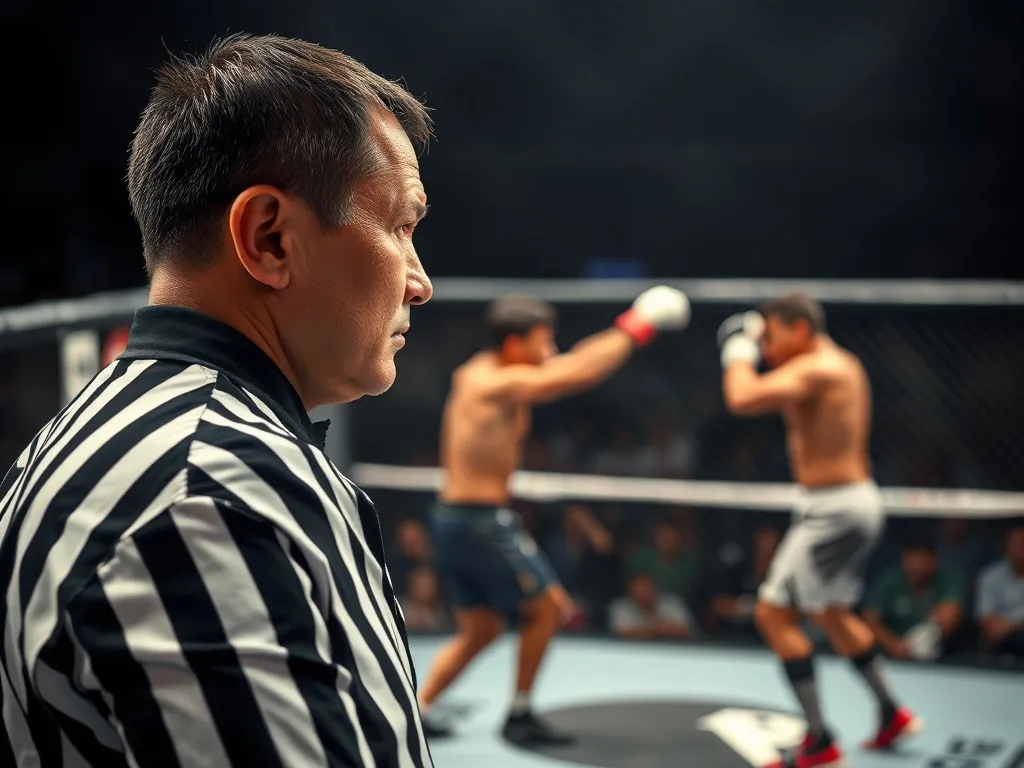Jaką rolę odgrywają sędziowie podczas walk MMA